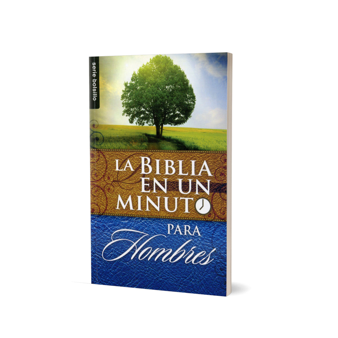 La Biblia en un minuto para hombres (Bolsillo)