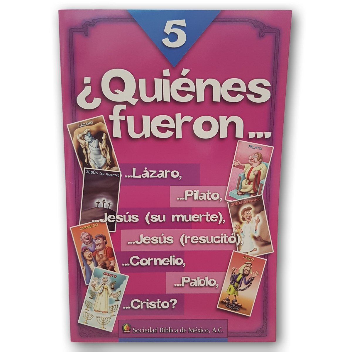 Libro Colorear ¿Quiénes fueron? 1 - 5 - Levítico