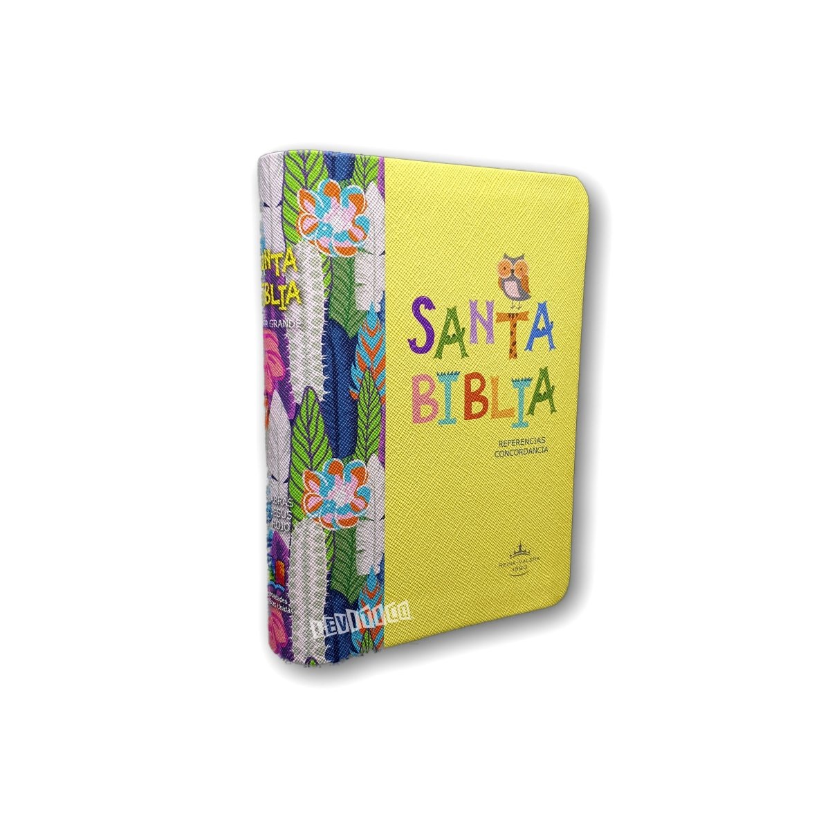 Santa Biblia RVR1960 Compacta Amarilla/Búho - Levítico