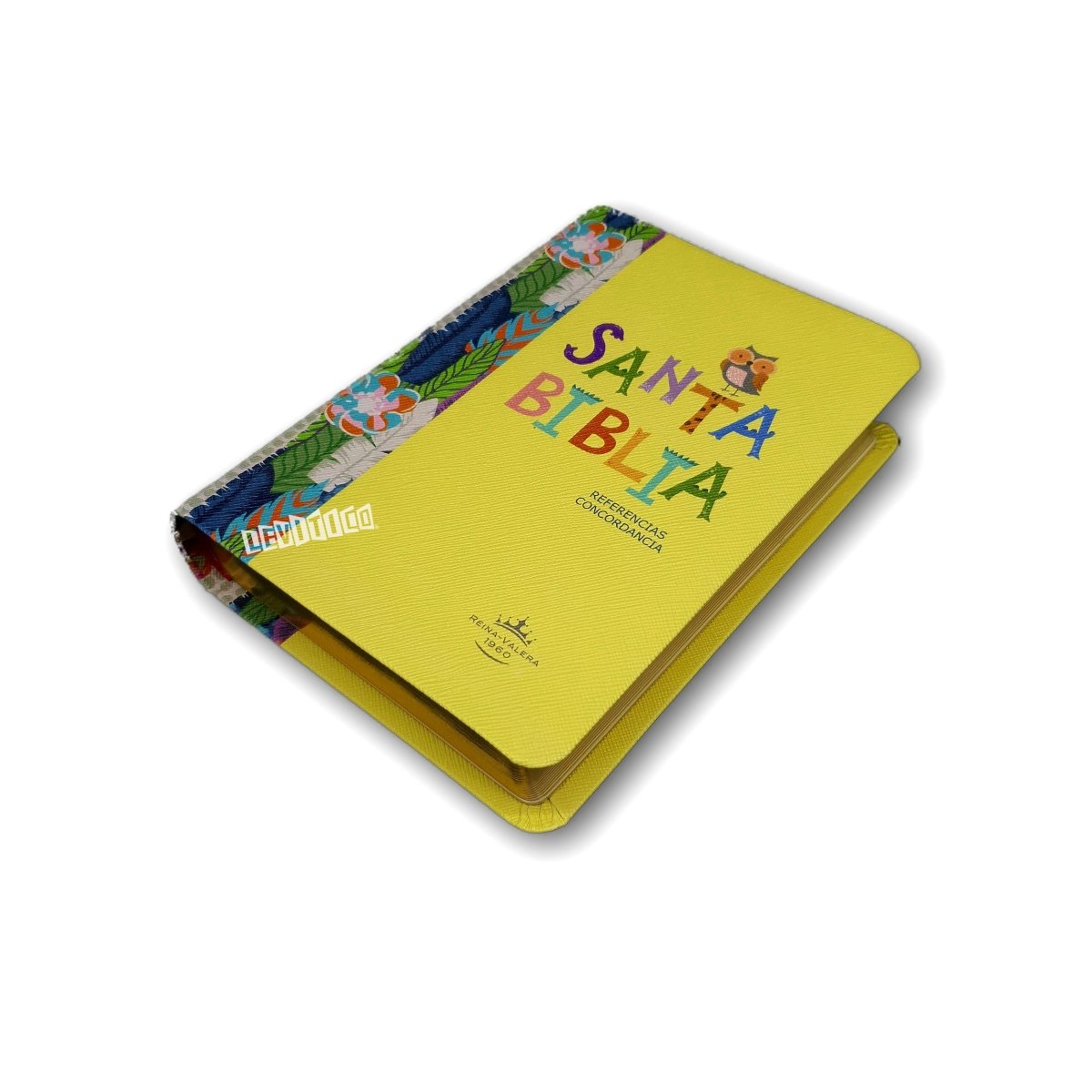 Santa Biblia RVR1960 Compacta Amarilla/Búho - Levítico