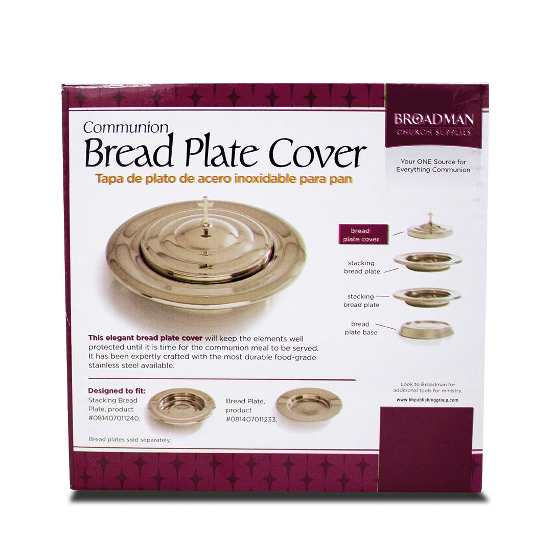 Tapa de plato para Pan de Santa cena (Plateado) - Levítico